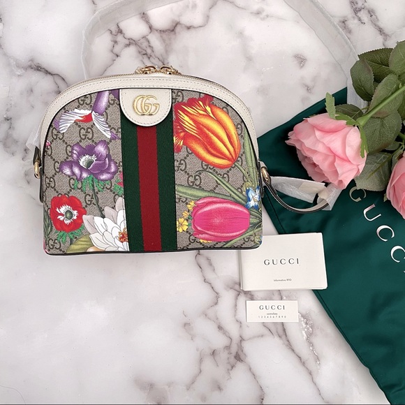 Gucci Handbags - 🆕 NWOT Authentic Gucci Small Ophidia Flora Shoulder Bag